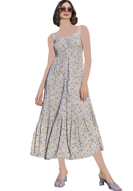 فستان بدون أكمام من S&L