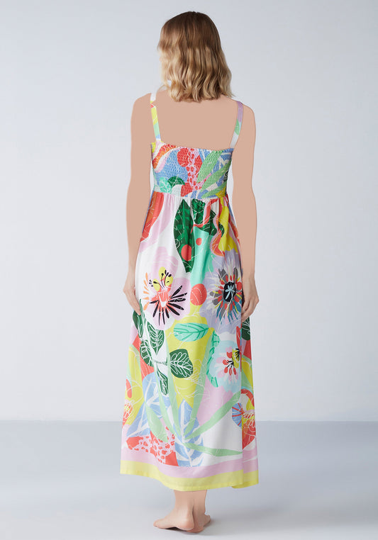 فستان طويل بدون أكمام من S&L