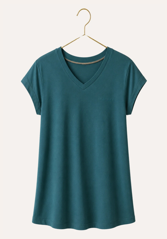 Pajamas: Short Sleeve Top And Pants (Viscose Lycra)