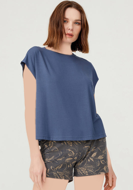 طقم شورت من القطن مودال من S&L