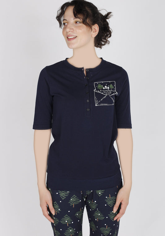 طقم كابري بأكمام قصيرة من S&L