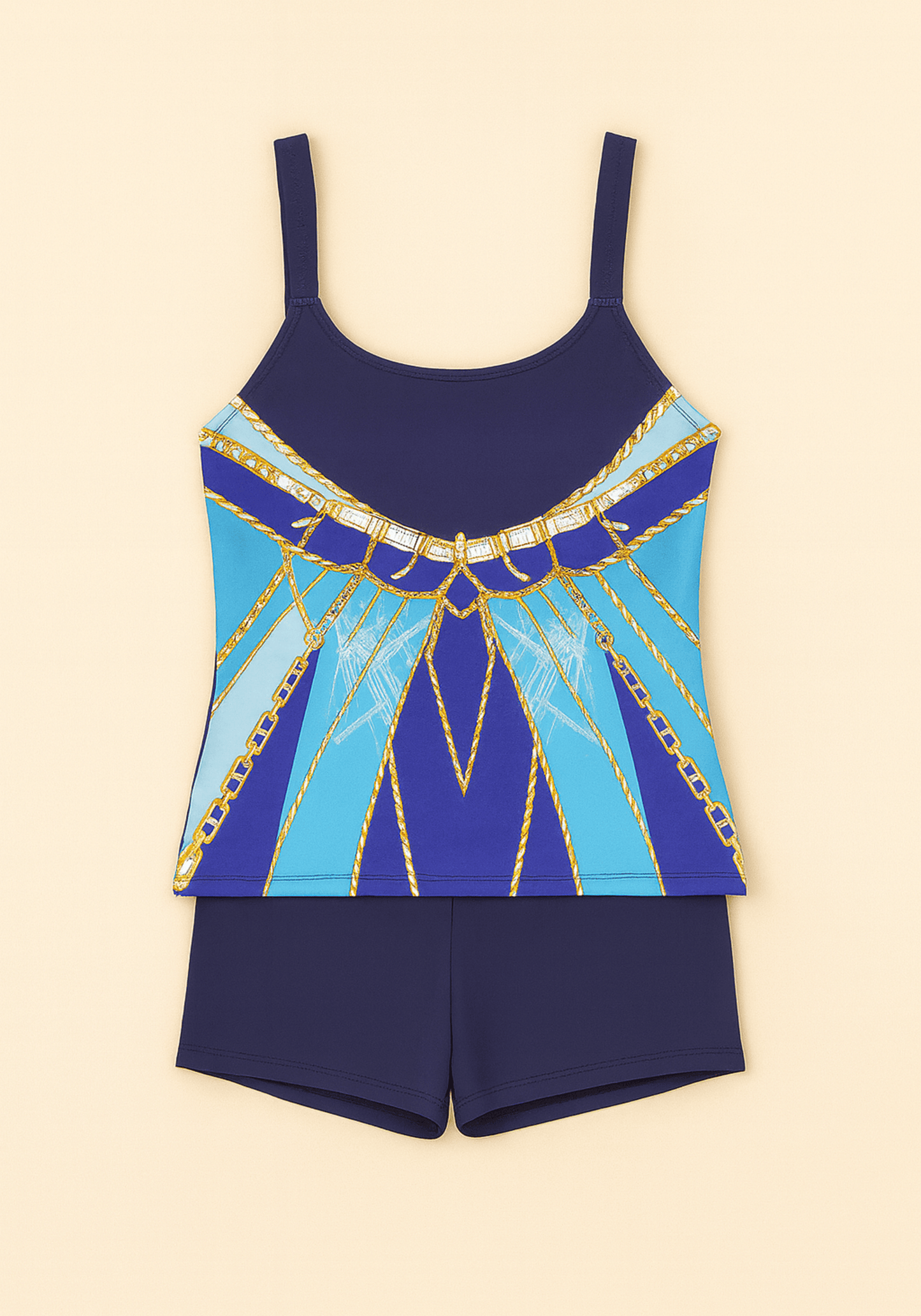 OCC Blue Swimming Vest & Short