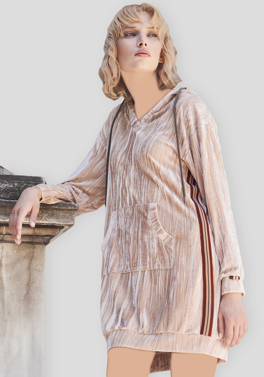 فستان مخملي من S&L