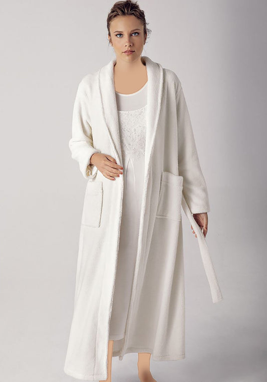 Maternal Long Robe Set