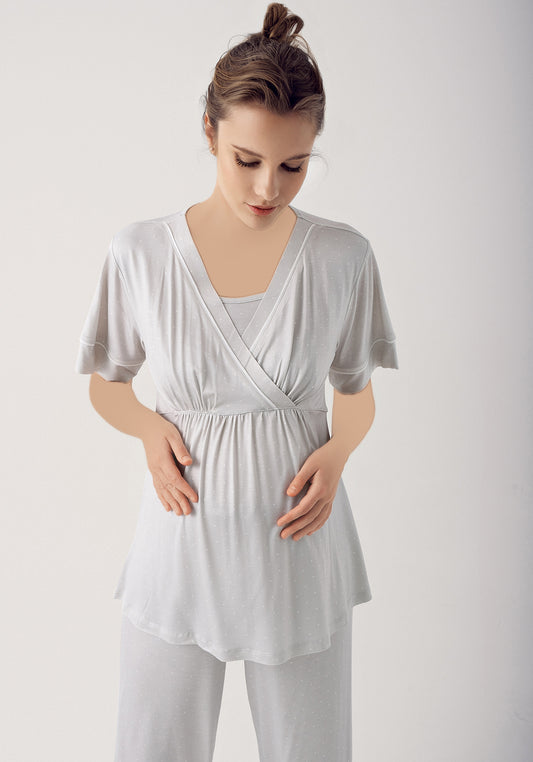Maternal Short Sleeve Pajama
