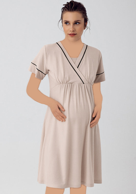 Maternal Short Sleeve Nighty