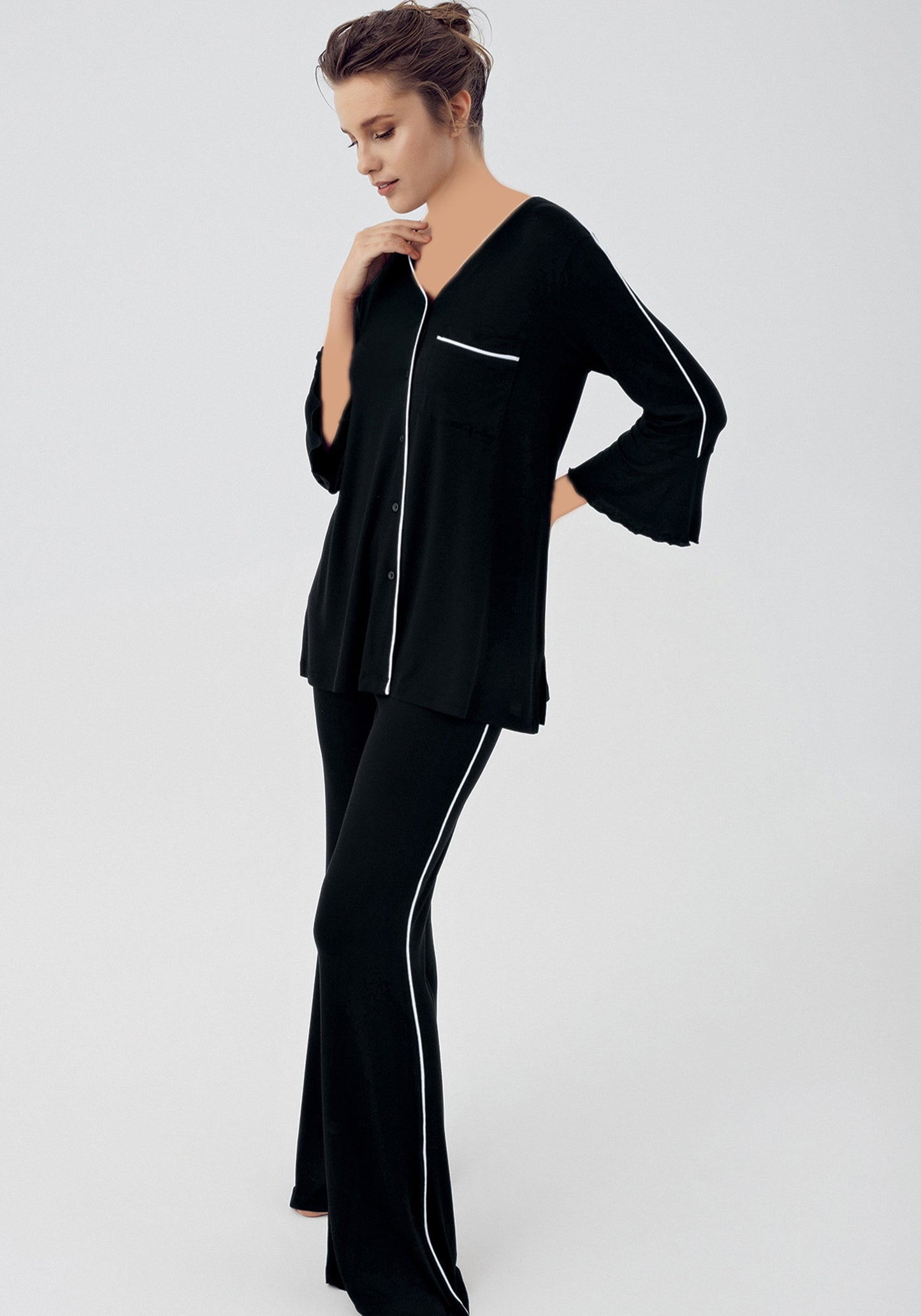 Maternal Button Pajama