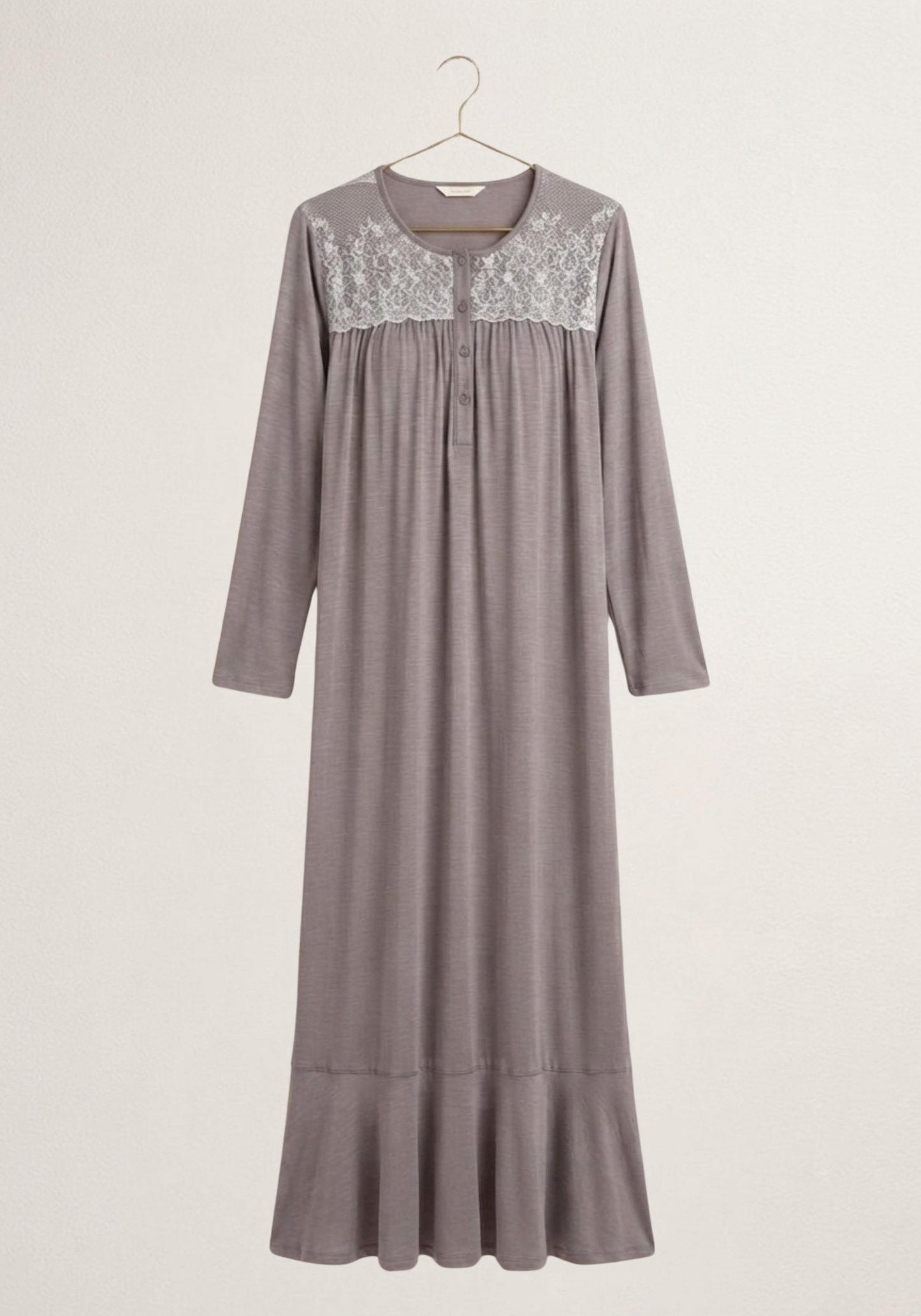 Maternal Long Sleeve Long Nighty
