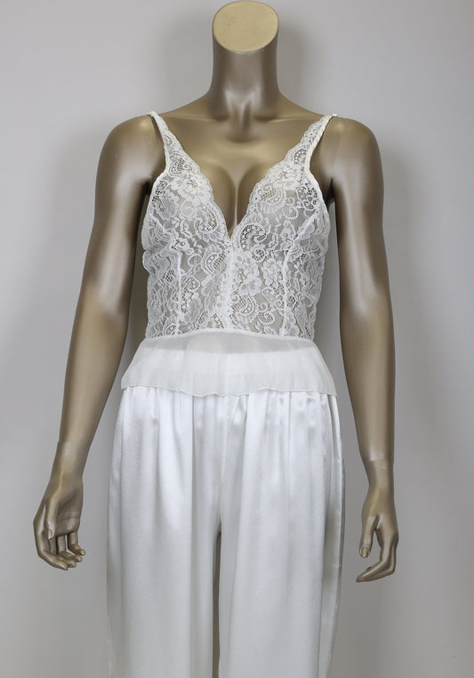 LNGR 3 Piece Satin Pajama