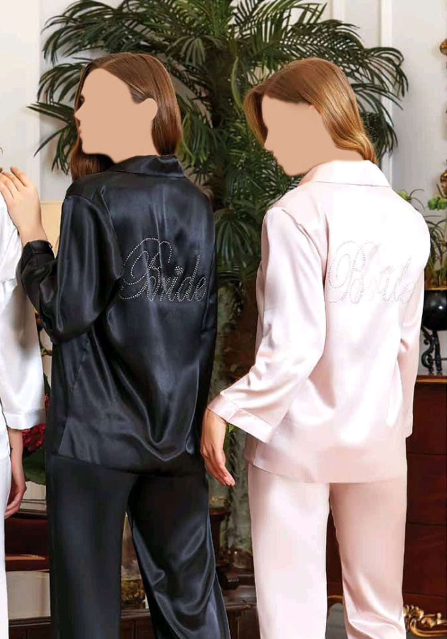 LNGR Bridal Satin Pajama