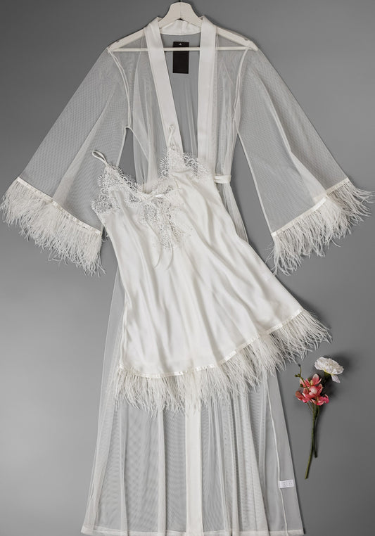 LNGR Bridal Robe Set