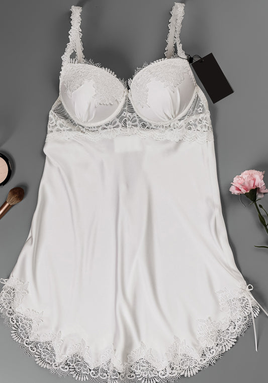 LNGR Bridal Bra Cup Babydoll