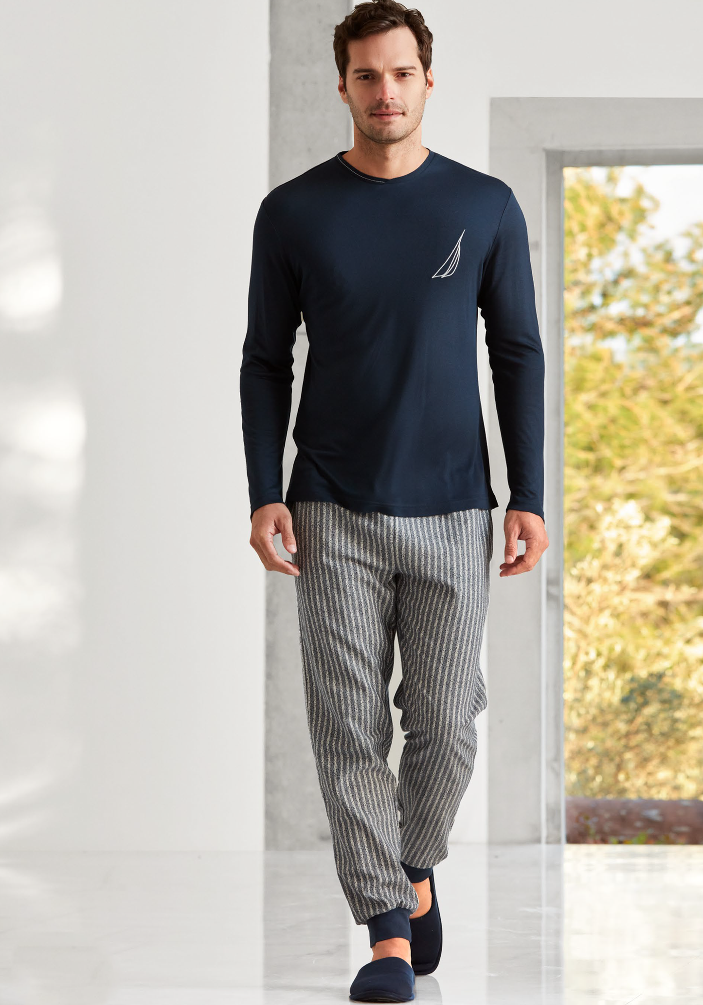 Men Long Sleeve Pajama