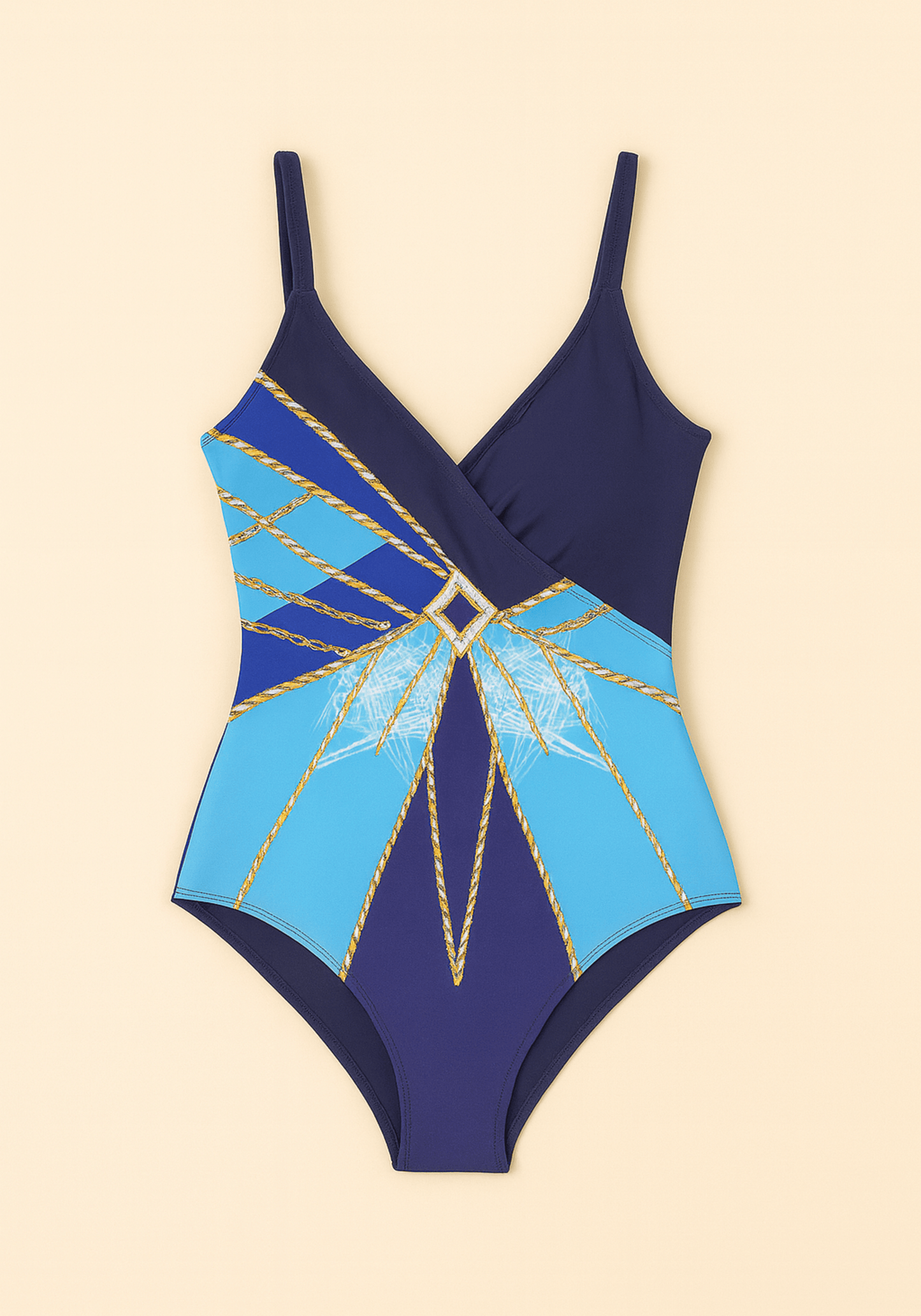 OCC Blue Swimming Bodysuit