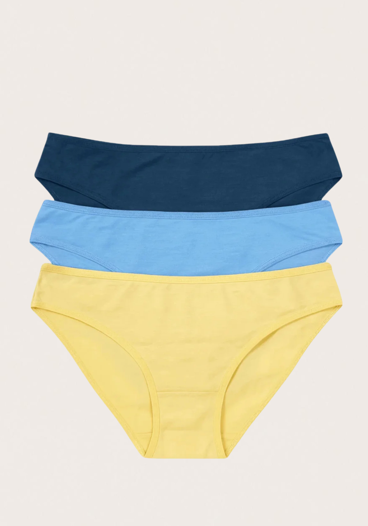 Plain Bikini Pack Of 3