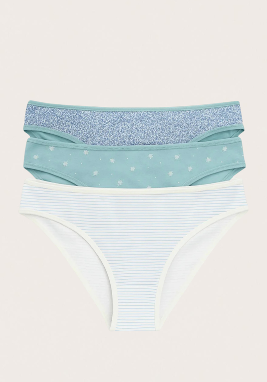 Printed Bikini Pack Of 3