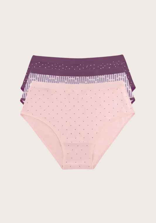 Printed Brief Pack Of 3