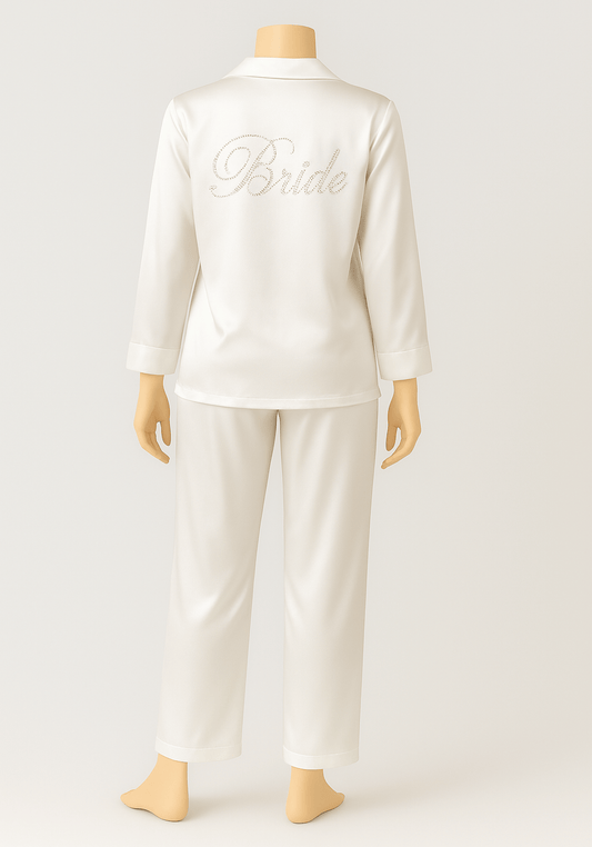 LNGR Bridal Satin Pajama