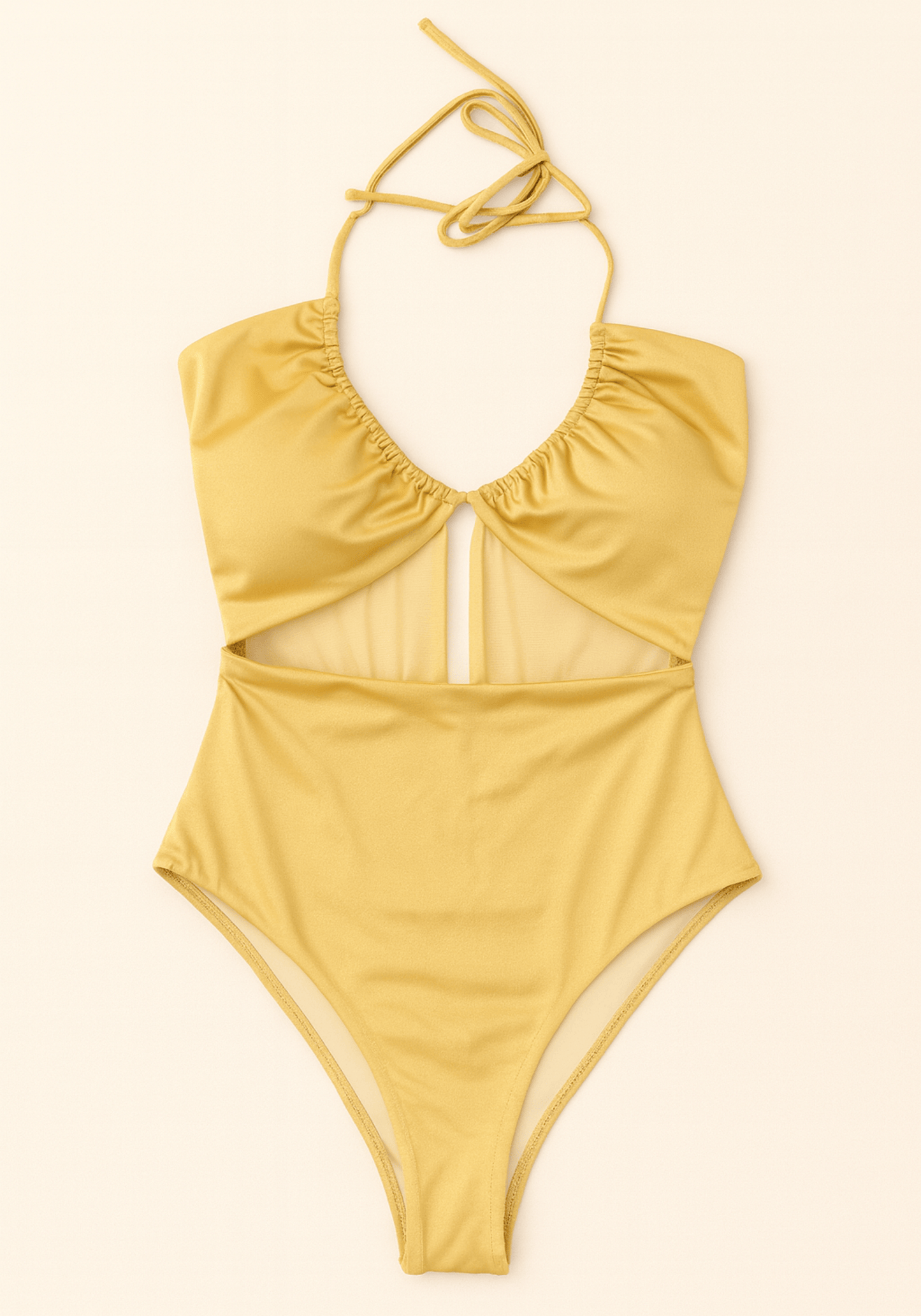 OCC Gold Swimming Bodysuit