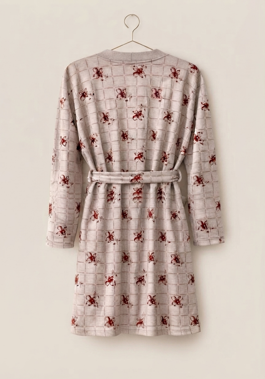 Maternal Long Sleeve Robe Set