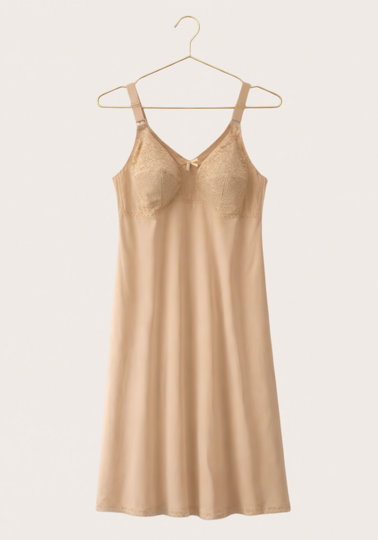 Long Jersey Underdress With Lace Cup (Extension)