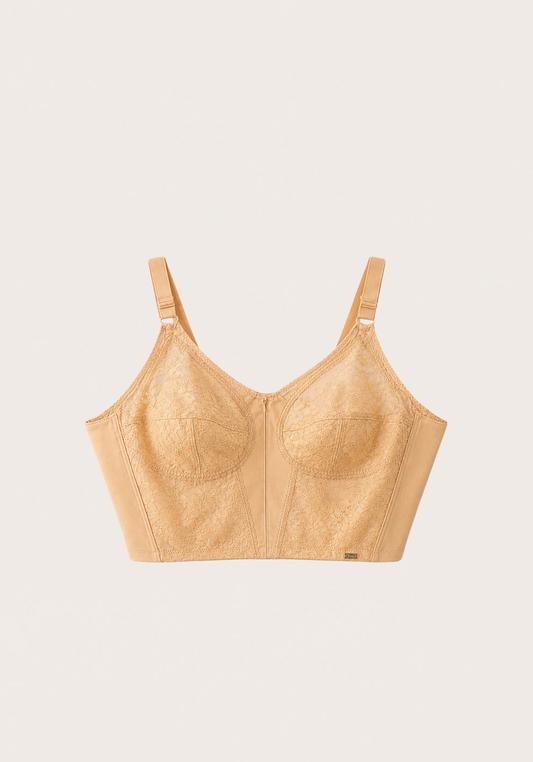 Lace Bra With Wide Shoulder Straps