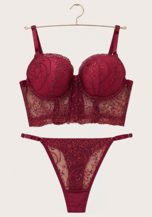 Bridal Bustier Set