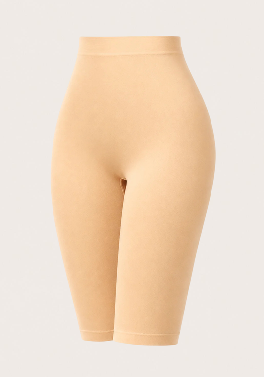 Hi-Waist Long Short Silicone Aided Shaper