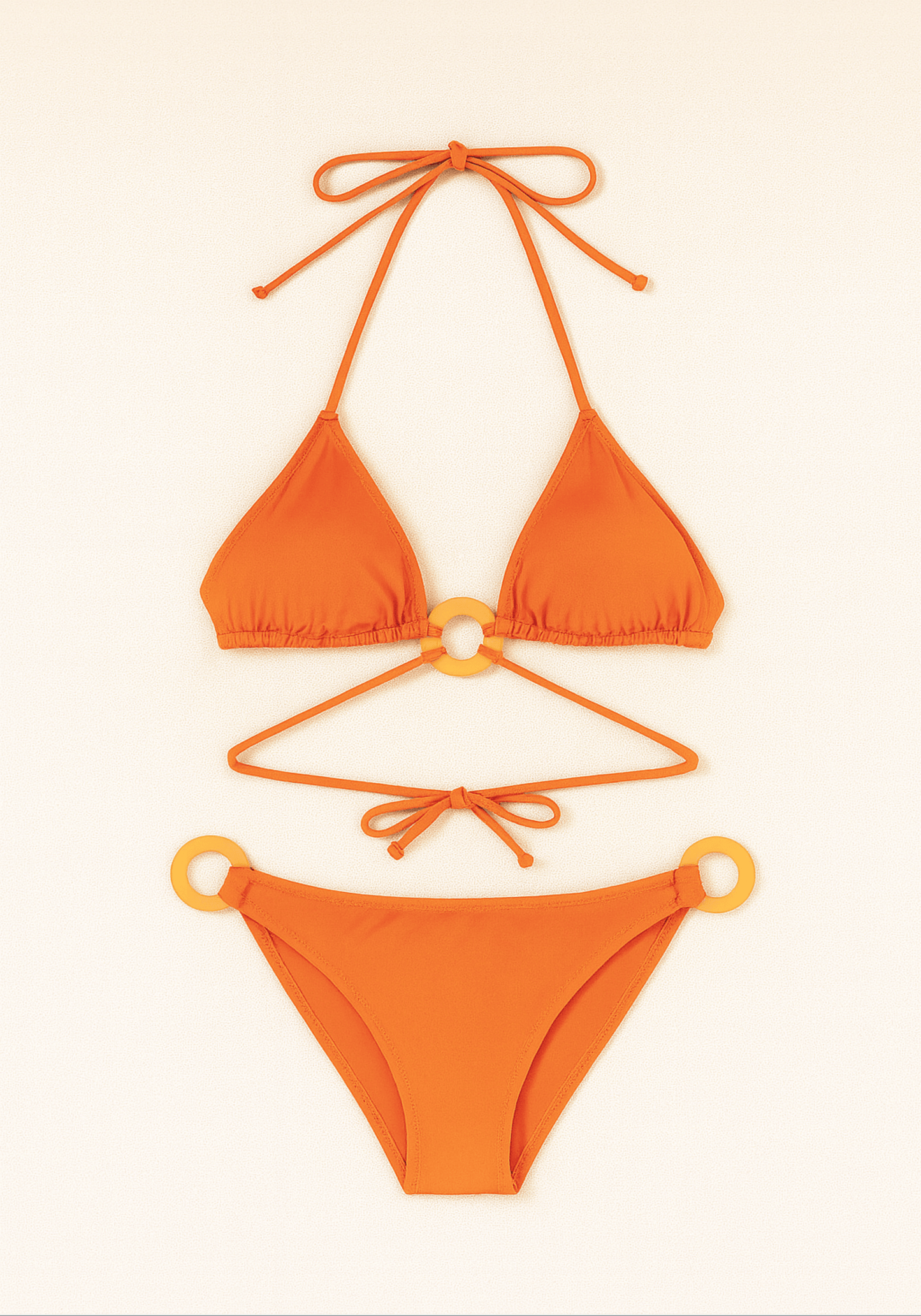 OCC Orange Swimming Strapped Bikini