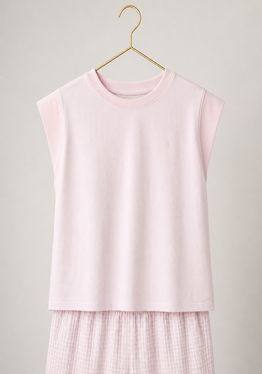 Pajamas: Short Sleeve Top And Pants (62% Cotton 38% Polyester)