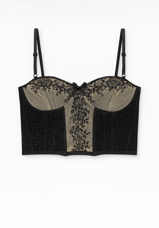 Flower Bustier Set