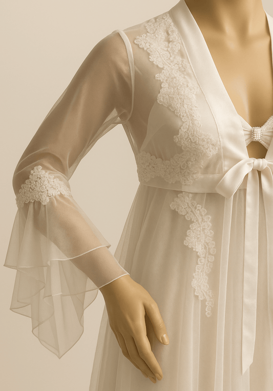 مجموعة فستان الزفاف الطويل من LNGR