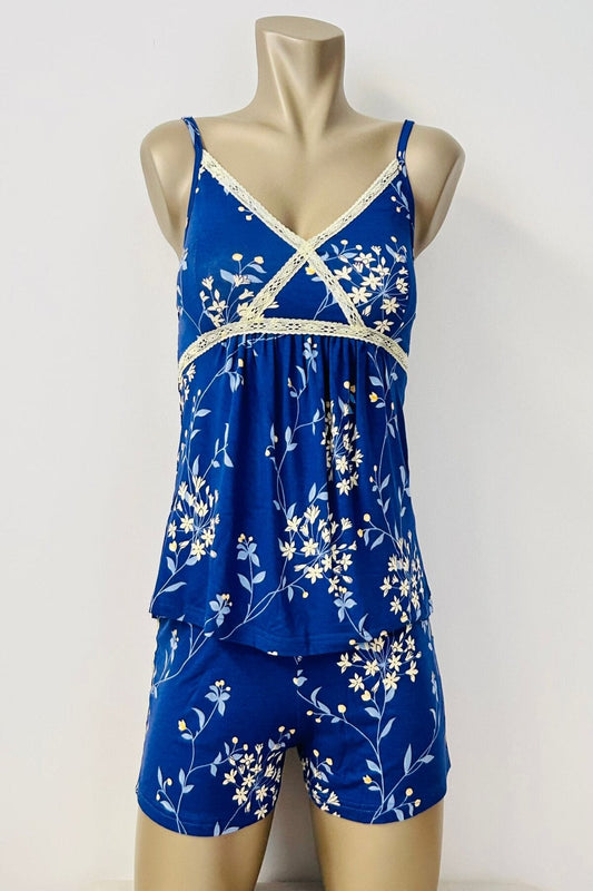 طقم شورت بدون أكمام من S&L