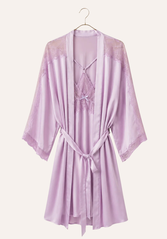 Satin Robe Set
