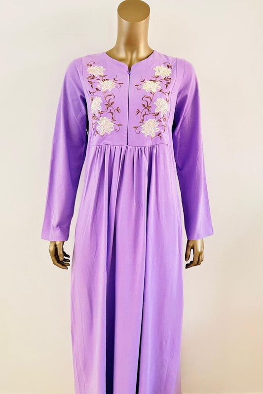 فستان طويل الأكمام من S&L