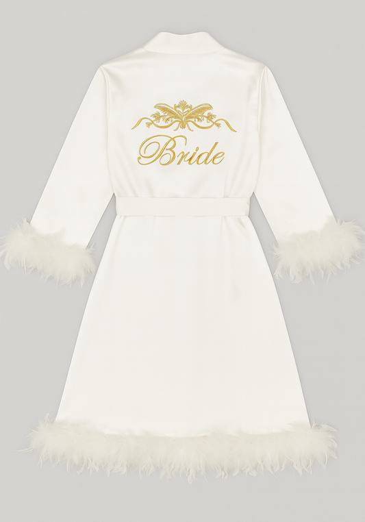 LNGR Bridal Furr Long Robe