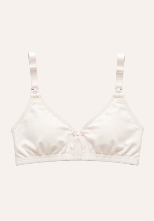 Maternal Nursing Bra: Soft Cotton Wire-Freee Nursing Bra
