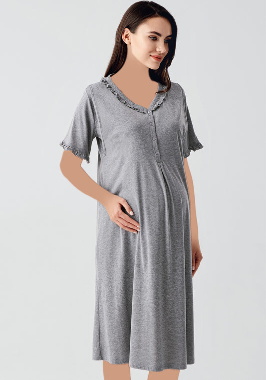 Maternal Short Sleeve Nighty