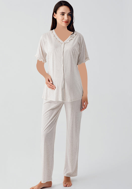 Maternal Short Sleeve Pajama