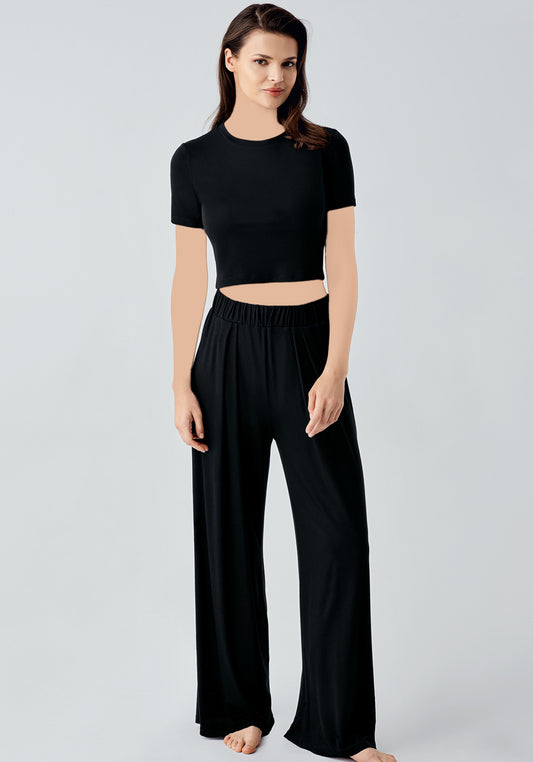 بيجامة الأمومة مع رداء علوي