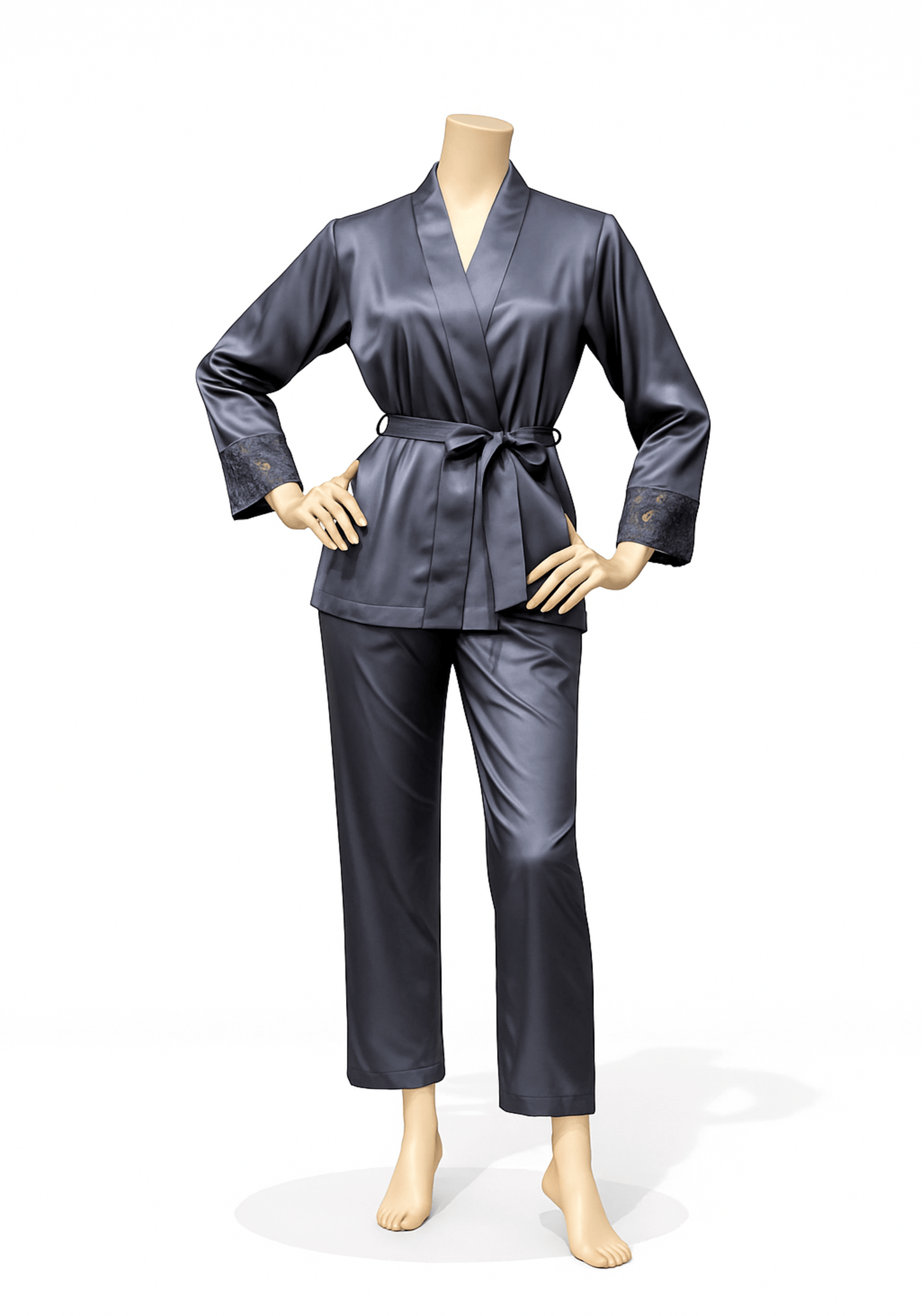 LNGR 3 Pieces Set Tulle Breast