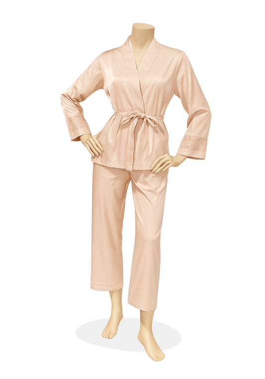 LNGR 3 Pieces Set Tulle Breast