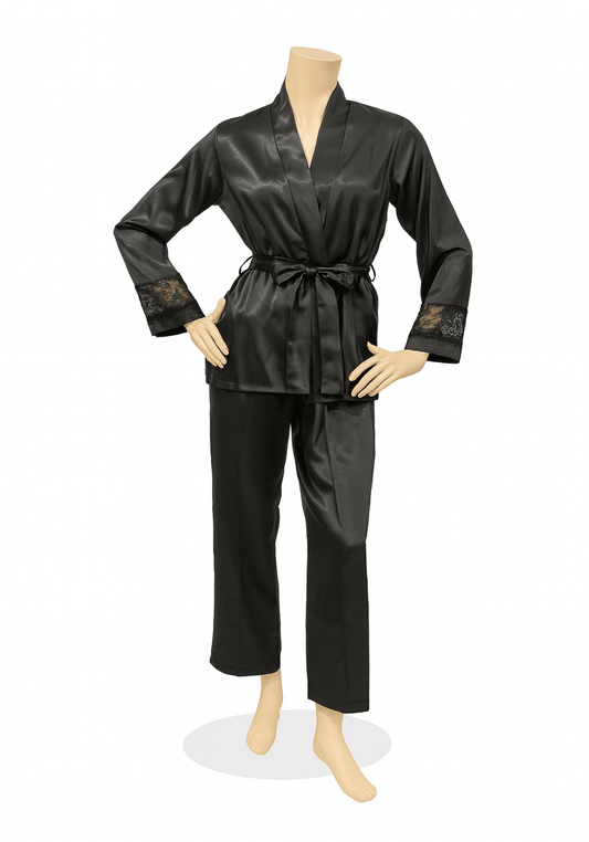 LNGR 3 Pieces Set Tulle Breast