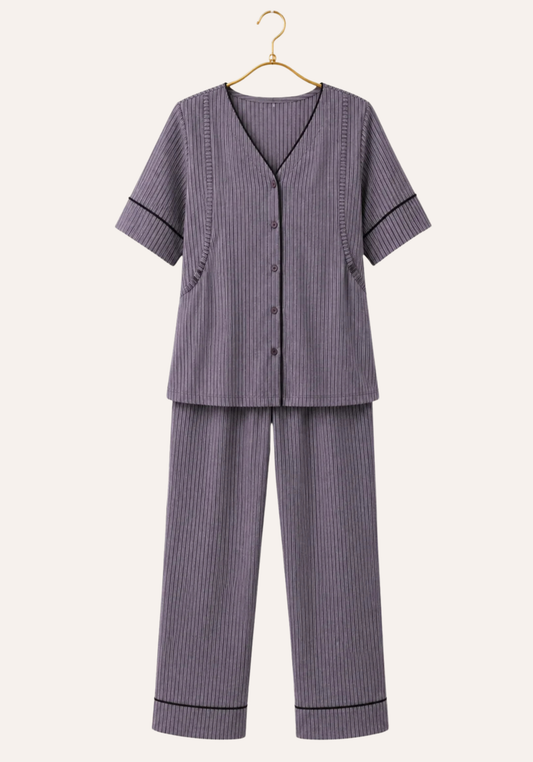 Maternal Button Pajama