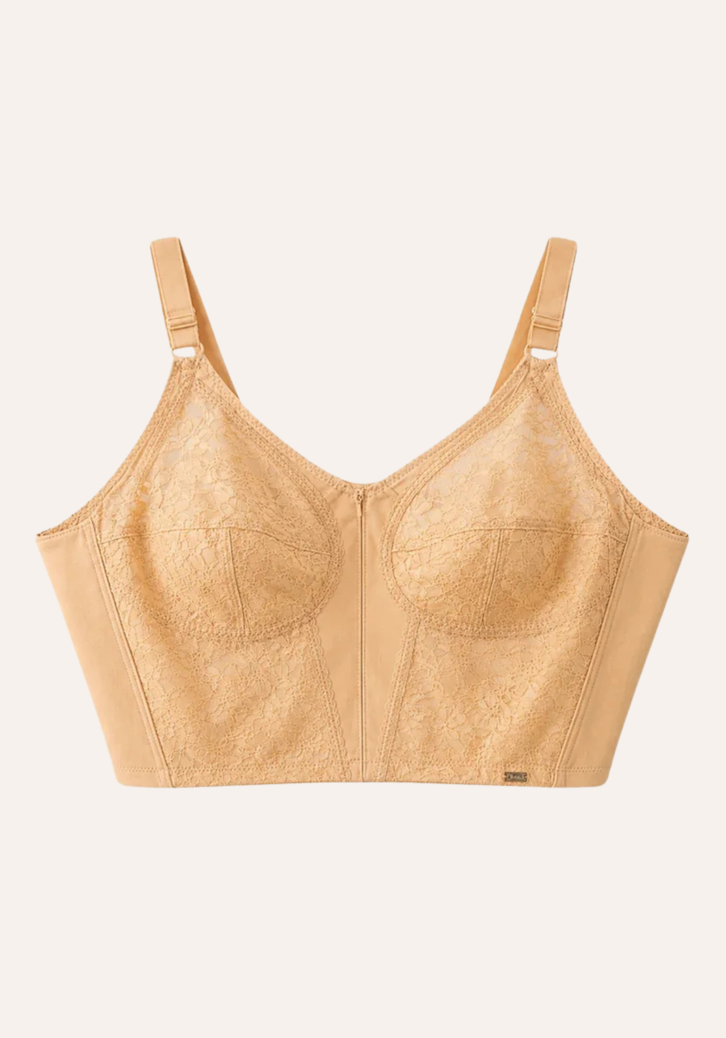 Lace Bra With Wide Shoulder Straps C