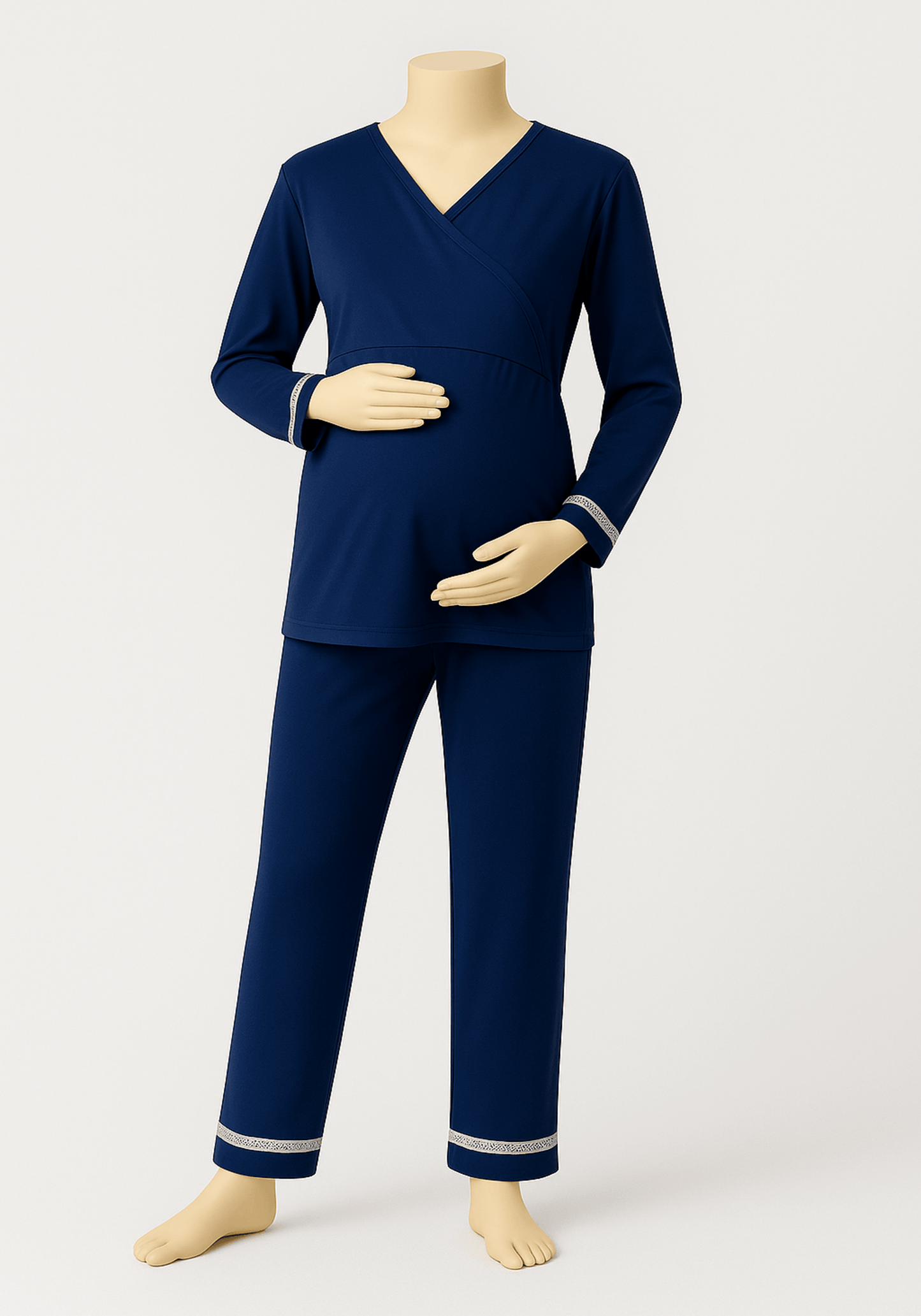 Maternal Cotton Lycra Long Sleeve Pajamas
