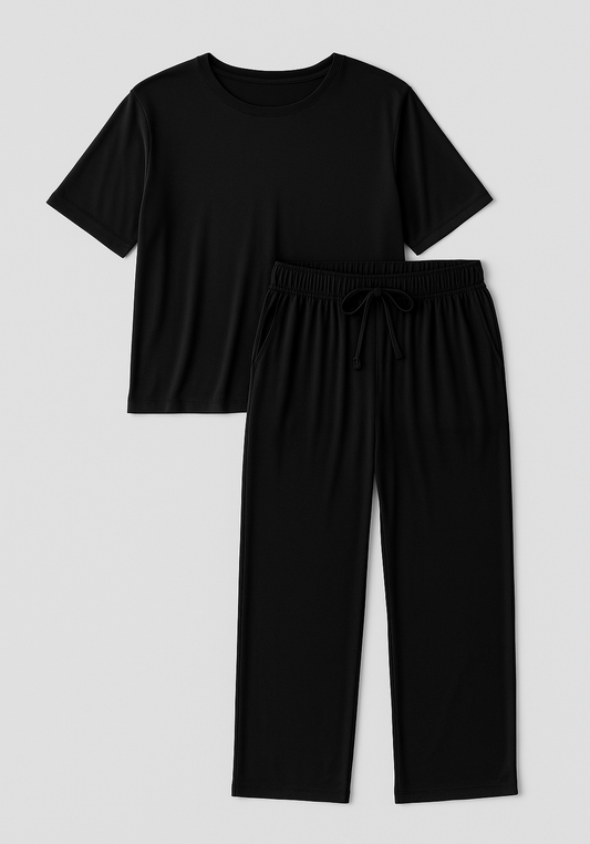 Short Sleeve Viscose Lycra Pajama