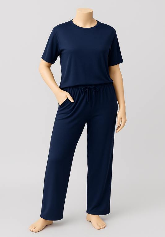 Short Sleeve Viscose Lycra Pajama