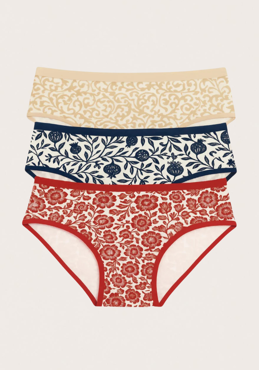 Classic Sensation Printed 3-Pack Panties
