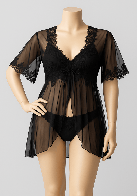 طقم حمالة صدر وسروال داخلي من LNGR